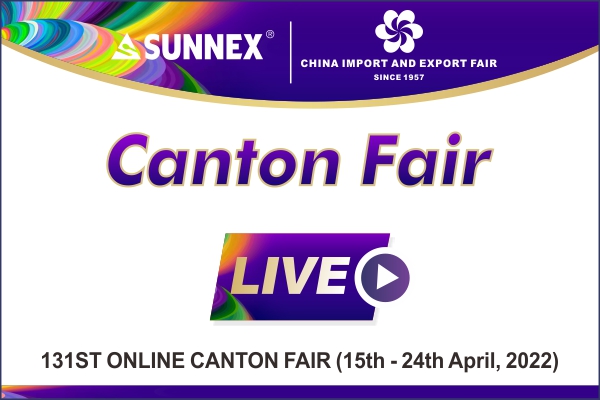 131st Canton Fair Hot products mostram a programação em vídeo da SUNNEX!