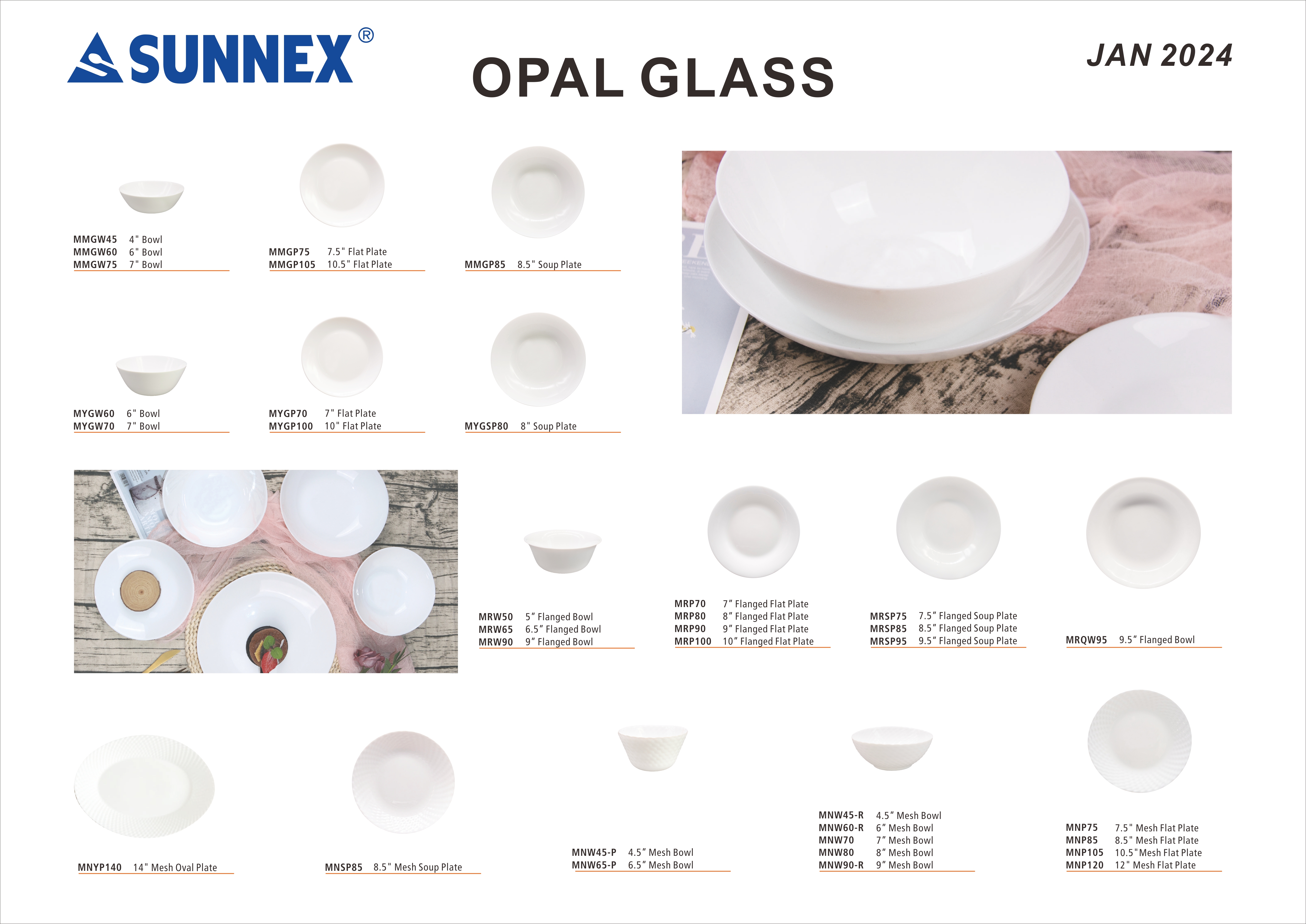 SUNNEX NOVO VIDRO OPAL