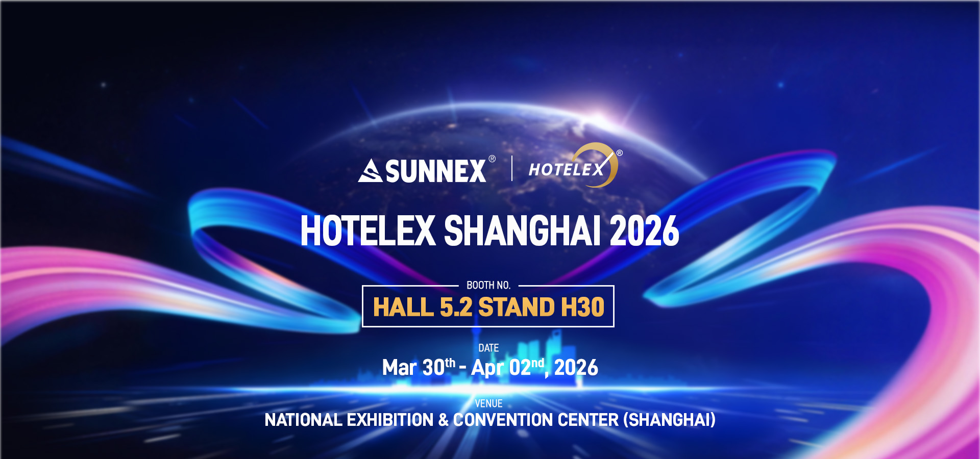 Convite - Hotelex Xangai 2026