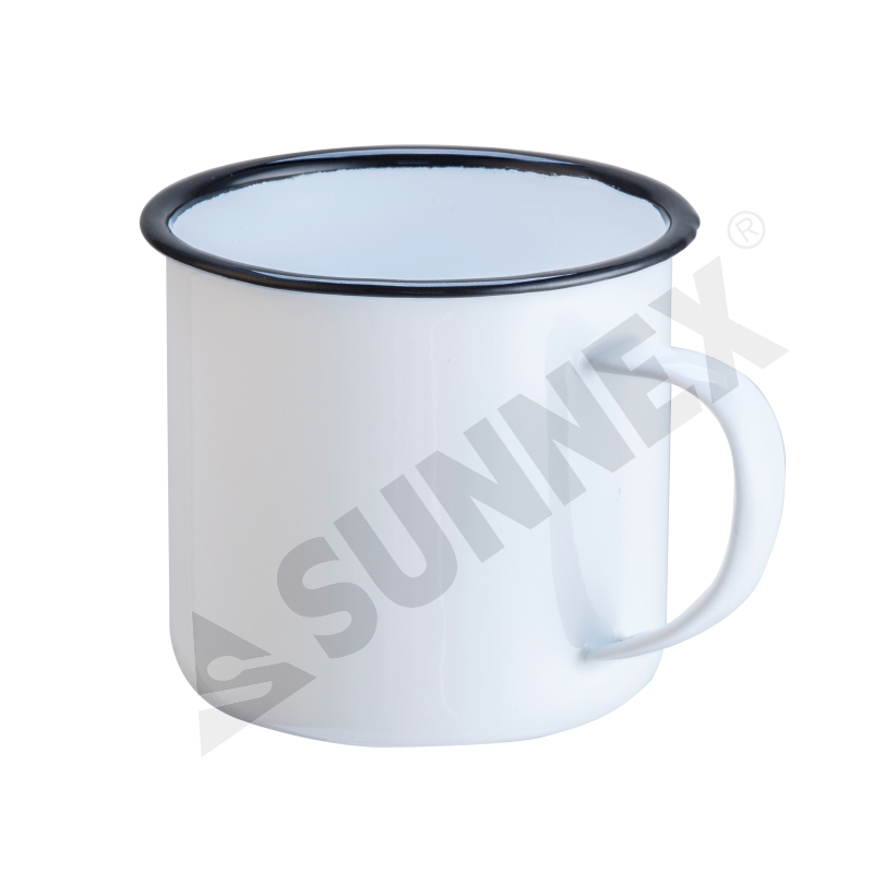 Caneca de revestimento esmaltado