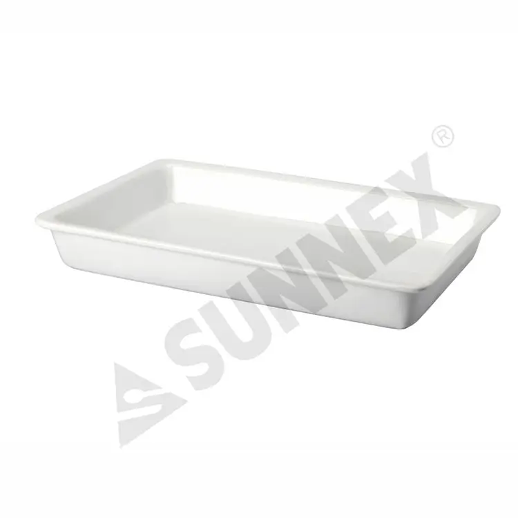 Pan de alimentos de porcelana 4.5LTR