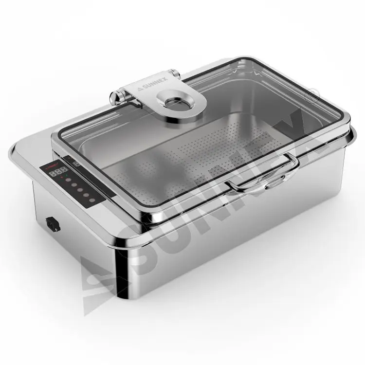 Aço inoxidável 8.5L Buffet de buffet